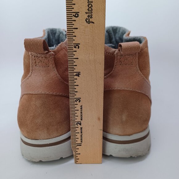 Sorel Boots Chelsea Ankle Height Tan Suede Water Resistant Womens 7 - Picture 12 of 16